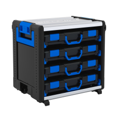 WorkMo 24-500 met 8 koffergeleiders incl. BOXXen