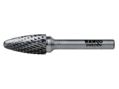 Bahco F0612M04 Hardmetalen stiftfrezen boomvormige kop met afgeronde neus