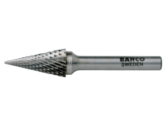 Bahco M0310M03 Hardmetalen stiftfrezen met conische kop en puntvormige neus