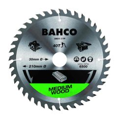 Bahco 8501-5F Cirkelzaagbladen voor hout in draagbare en tafelzagen