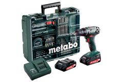 Metabo 602207880 BS 18 Mobile Workshop Accu boorschroefmachine 18 Volt 2.0 AH Li-ion