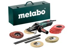 Metabo 613080500 WEVF 10-125 Quick Inox Set Platkopslijper 125 mm