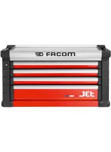 Facom JET.C4M4A Jet topcase 4 laden m4 rood