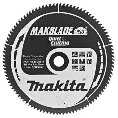 Makita Accessoires B-08816 HM-zaagblad Quiet & Clean 305 x 30 x 100T