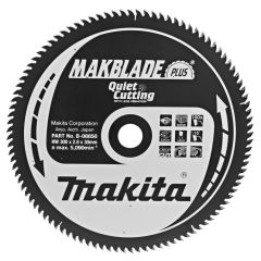 Makita Accessoires B-08850 Tafelzaagblad hout zuiver Makblade-Plus 300x30x2,8 100T 15g