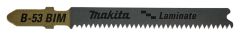 Makita Accessoires B-10970 Decoupeerzaagblad hout gelamineerd 83mm B-53, T101BIF (5 stuks)