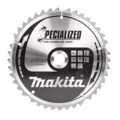 Makita Accessoires B-20694 Afkortzaagblad Hout Specialized 190x20x1,9 40T -18g