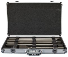 Makita Accessoires D-40565 SDS-Max Beitelset 6-delig in aluminium koffer