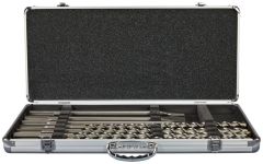 Makita Accessoires D-40571 Boor-/beitelset 7-delig in aluminium koffer