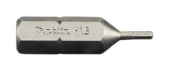 Makita Accessoires B-23662 Schroefbit Inbus H1,5 x 25 mm Per 3 Stuks