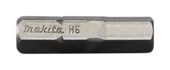 Makita Accessoires B-23721 Schroefbit Inbus H6 x 25 mm Per 3 Stuks