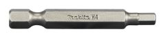 Makita Accessoires B-25454 Schroefbit Inbus H4 x 50 mm Per 3 Stuks