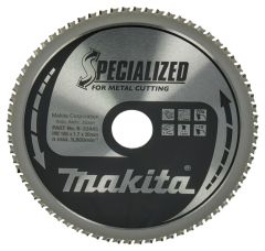 Makita Accessoires B-33445 Cirkelzaagblad Specialized Dun plaatstaal FTG 185 x 30 x 1,7 mm T70