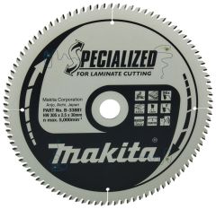 Makita Accessoires B-33881 Specialized Cirkelzaagblad 305 x 30 x 2,5 96T