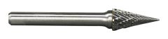 Makita Accessoires B-52847 HM-frees 6mm Kegel met spitse kop voor RVS