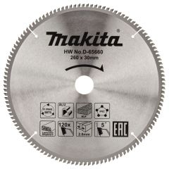 Makita Accessoires D-65660 Afkortzaagblad TCG 260 x 30 x 2,6 mm T120