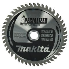 Makita Accessoires B-56764 Specialized HM-zaagblad 165 x 20 x 48T dikte 1.25mm