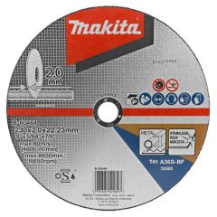 Makita Accessoires B-60464 Doorslijpschijf 230x22,23x2,0mm RVS/staal