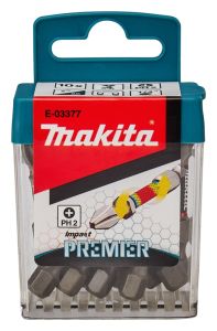 Makita Accessoires E-03377 Slagschroefbit PH2x50mm XTT Impact Premier Per 10 stuks