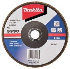 Makita Accessoires D-63541-10 Lamellenschijf 180mm A120