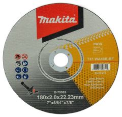 Makita Accessoires D-75552 Doorslijpschijf RVS 180 x 22,23 x 2 mm