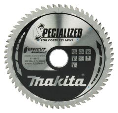 Makita Accessoires E-16813 Specialized Cirkelzaagblad Aluminium Efficut 185x30mm 60T 0g
