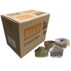 Max GCN10012 Coil nagel Ring con RVS Bolkop - 2,1x45mm