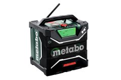Metabo 600779850 RC 12-18 32W BT DAB+ accu Bouwradio met laadfunctie en bluetooth 12-18V excl. accu's en lader