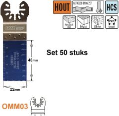 CMT OMM03-x50 Multitoolzaagblad voor hout 28 mm 50 Stuks