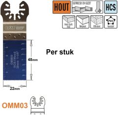 CMT OMM03-x1 Multitoolzaagblad voor hout 28 mm 1 Stuk