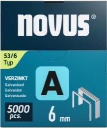 Novus 042-0761 Niet met fijne draad A 53/6 mm Superhard (5000 stuks)