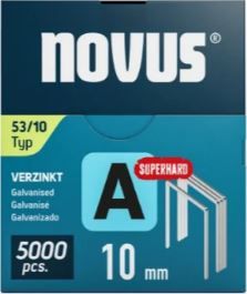 Novus 042-0763 Niet met fijne draad A 53/10 mm Superhard (5000 stuks)