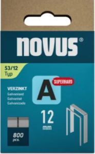 Novus 042-0780 Niet met fijne draad A 53/12 mm Superhard (800 stuks)