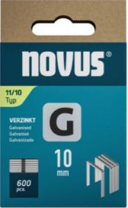 Novus 042-0797 Niet met platte draad G 11/10mm (600 stuks)