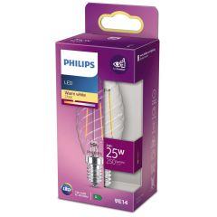 Philips P762353 LED classic Kaarslamp en kogellamp 25 Watt E14 warm wit