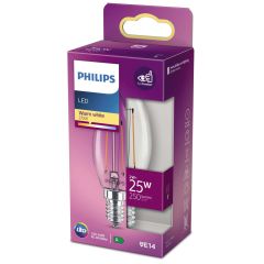 Philips P777531 LED classic Kaarslamp en kogellamp 25 Watt E14 Warm wit