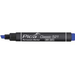 Pica PI52141 521/41 Permanent Marker 2-6mm beitel blauw,10st