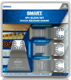 Smart Blades B4MAK 4-delig professioneel messenassortiment