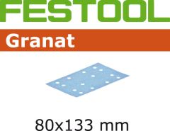 Festool Accessoires TNRTS400GR01 Granat RTS P80 + P120 + P180 + P240 SET schuurpapier RTS 400