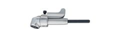 Wiha 32311 Haakse schroevendraaier met bithouder 1/4", magnetisch 1/4" in blister 130 mm