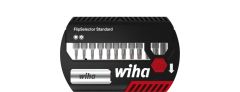 Wiha 39057 Bitset FlipSelector Standard 25 mm TORX® Tamper Resistant (met boring) 13-delig 1/4" met riemclip in blister -39057