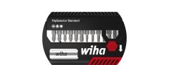 Wiha 39060 Bitset FlipSelector Standard 25 mm Phillips, Pozidriv, TORX® 13-delig 1/4" met riemclip in blister -39060