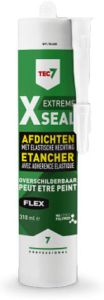 X-Seal All-In-One Afdichtings- en Afwerkingskit Wit RAL9003 patroon 310ml