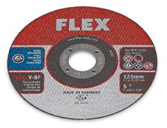 Flex-tools Accessoires 349836 Doorslijpschijf voor RVS 125 x 1 mm per 10 stuks