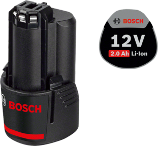 Bosch Blauw Accessoires 1600Z0002X GBA 12 V 2.0 Ah Professional