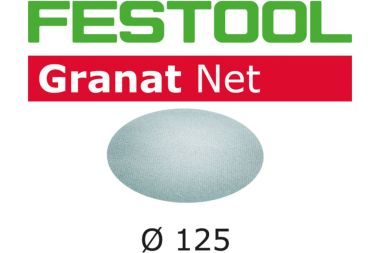 Festool Accessoires 203294 Net Schuurschijven Granat Net STF D125 P80 GR NET/50
