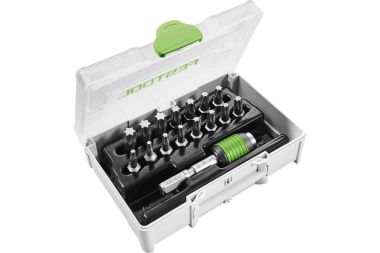 Festool Accessoires 205823 SYS3 XXS CE-TX BHS 60 16-delige bitset in SYS3 XXS systainer