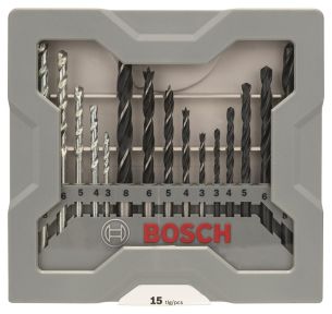 Bosch Blauw Accessoires 2607017038 15-delige borenset assorti 38 mm, 38 mm, 38 mm 15st