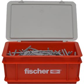 Fischer 523729 Nagelplug N 8 x 60/20 S BOX met verzonken kop 200 stuks