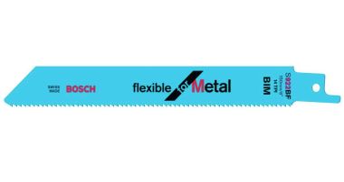 Bosch Blauw Accessoires 2608656014 S922BF Reciprozaagblad Flexible for Metal 150 mm 5 stuks